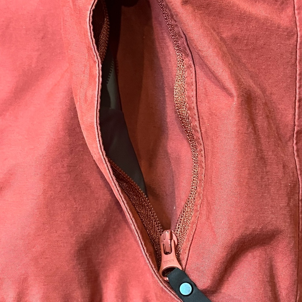 Columbia Omni-Tech Firewood Bomber Jacket Womens Size Medium Red Packable Hood - Picture 13 of 14